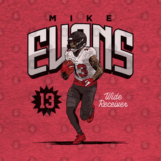 Mike Evans Tampa Bay Player Name by Chunta_Design